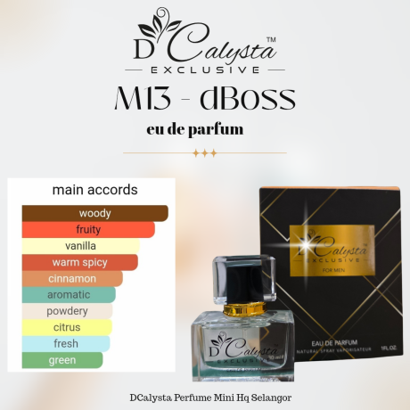 M13 – D’BOSS (Boss Bottled by Hugo Boss) - SOFT